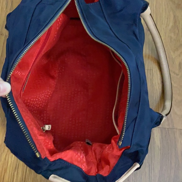 Kate Spade nylon purse in navy/tan - Picture 7 of 15